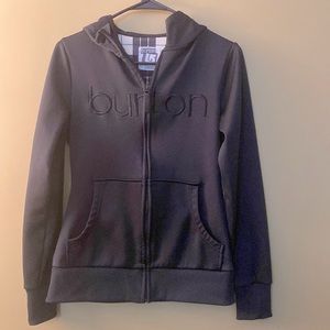 Burton, Small, dry ride, zip up hoodie